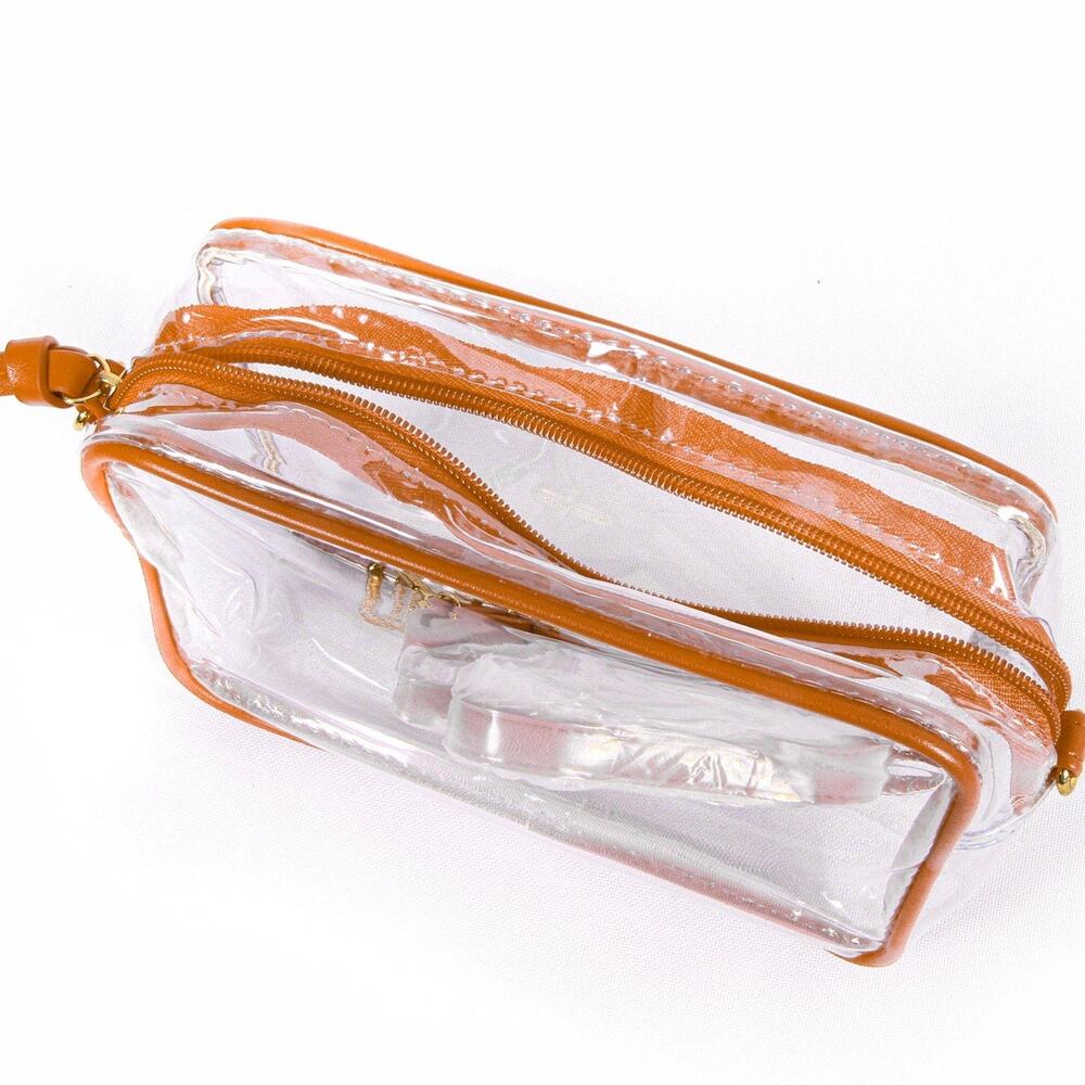 Bridget Clear Purse – Texas Patterned Straps | Dual Strap Set - Picture 3 of 6